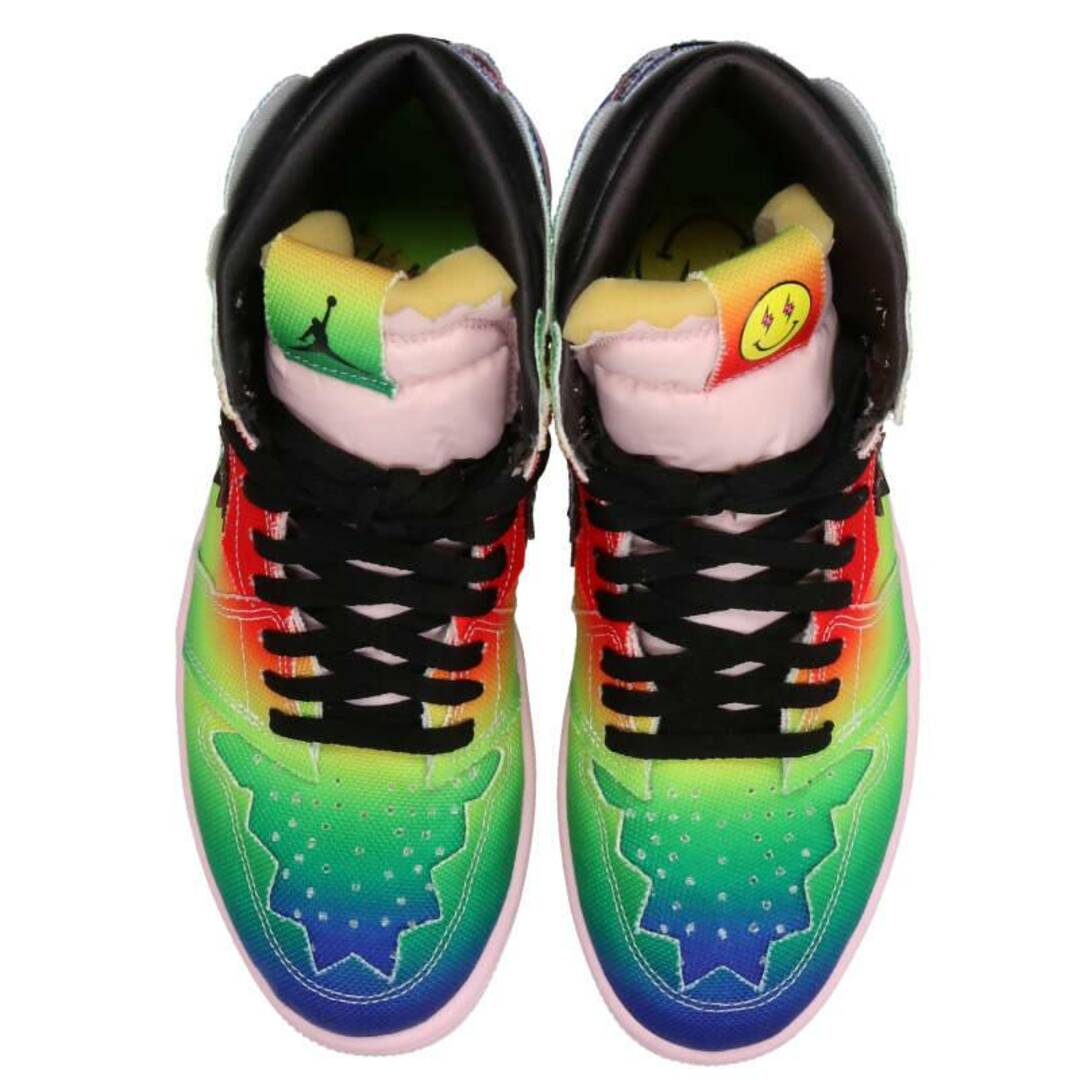 ナイキ ×ジェイバルビン J BALVIN  AIR JORDAN 1 RETRO HIGH OG RAINBOW DC3481-900 エアジョーダンワンハイオージーレインボースニーカー  メンズ 28cm