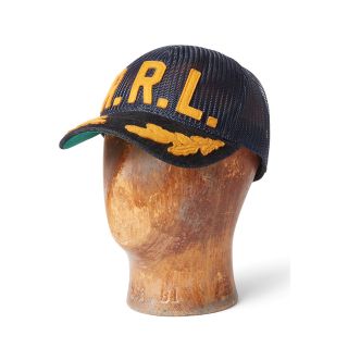 ダブルアールエル(RRL)の22FW RRL ダブルアールエル ラルフローレン メッシュ キャップ 帽子(キャップ)