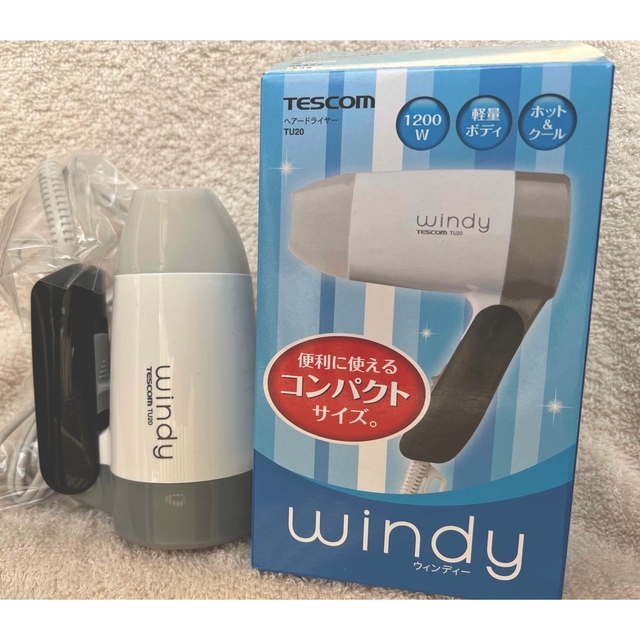 TESCOM(テスコム)のテスコム❗️未使用❗️コンパクトドライヤー❗️TESCOM  スマホ/家電/カメラの美容/健康(ドライヤー)の商品写真