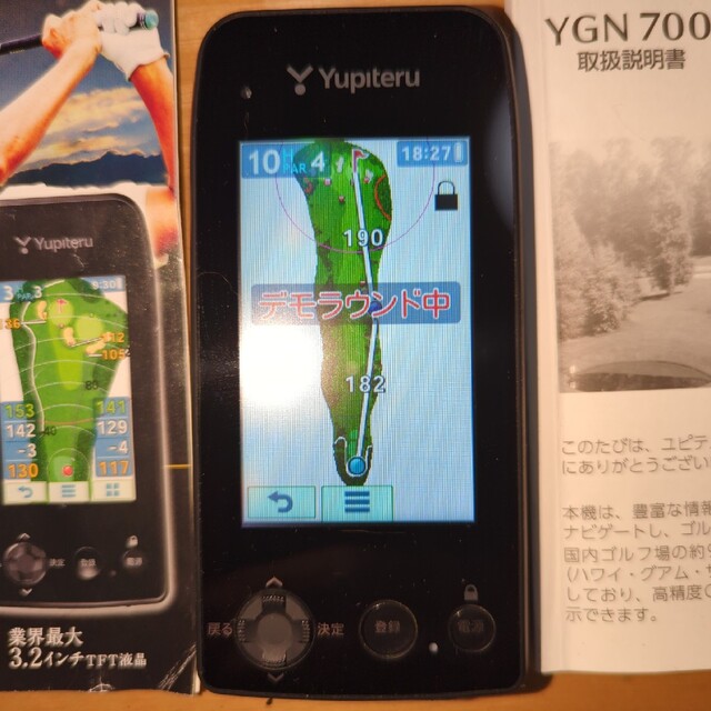 Yupiteru(ユピテル)のユピテル/YGN7000 ハンディタイプ/3.2インチTFTカ スポーツ/アウトドアのゴルフ(その他)の商品写真