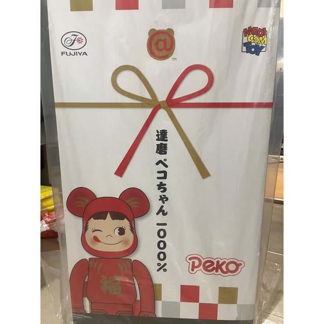 BE@RBRICK 達磨 ペコちゃん 1000% 売上No.1 23460円 www.gold-and-wood.com