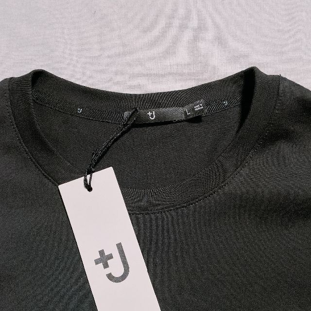 UNIQLO(ユニクロ)のタグ付き 【+J ユニクロ】 スーピマコットンリラックスフィットクルーT / L メンズのトップス(Tシャツ/カットソー(半袖/袖なし))の商品写真