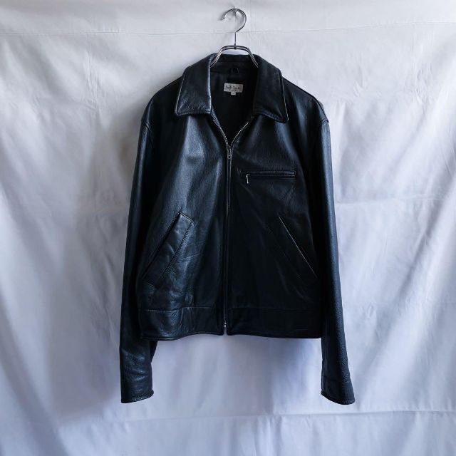 paul smith】ビンテージ ライダース レザー ジャケット 大人気 e-gaio