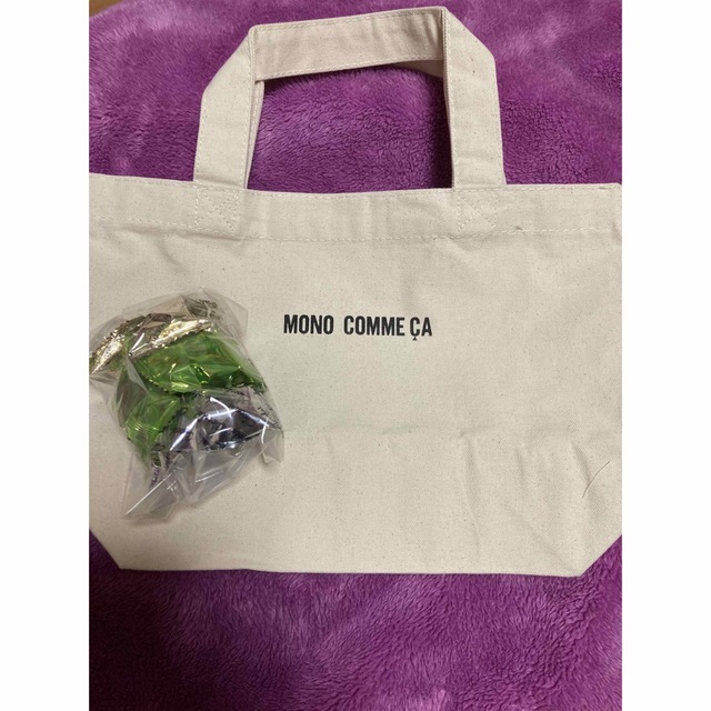 COMME CA ISM(コムサイズム)のMONO COMMECA ミニトート&キューブチョコレート　3個セット レディースのバッグ(トートバッグ)の商品写真