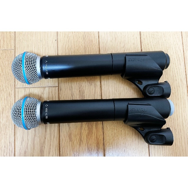 SHURE  Beta 58A BLX288/B58 ワイヤレスマイクセット美品 1