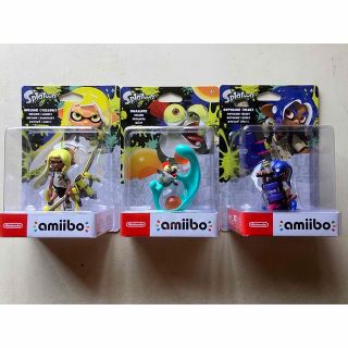 ニンテンドースイッチ(Nintendo Switch)のamiibo スプラトゥーン3 イエロー ブルー コジャケ3点セット 任天堂(その他)