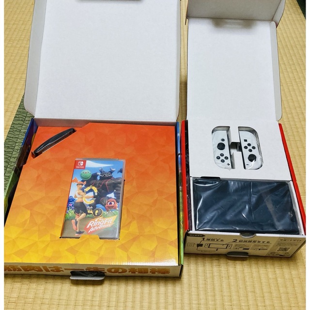 Nintendo Switch - 【美品】Switch 有機ELモデル ＋ リングフィットの ...