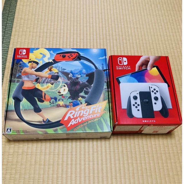 【美品】Switch 有機ELモデル　＋　リングフィット