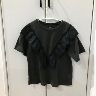 150cm フリル付き　Tシャツ(Tシャツ/カットソー)