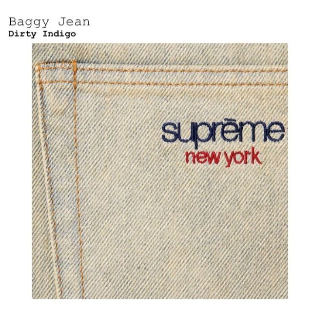 Dirty Indigo 32 23SS Supreme Baggy Jean | yoshi-sushi.ca