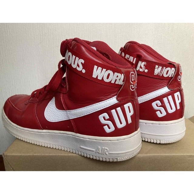 Supreme × Nike Air Force 1 High World