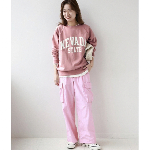 ※専用商品《WEB限定商品》NEVADAロゴスエットフリーピンク