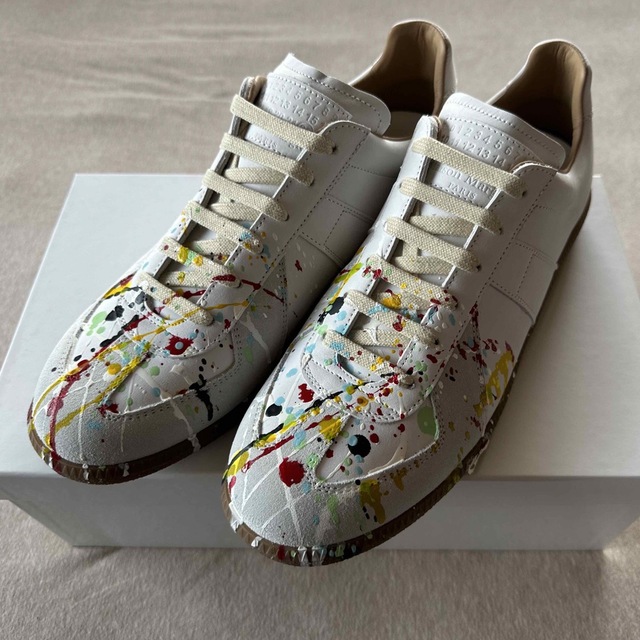 新品 MAISON MARGIELA メゾンマルジェラ スニーカー ペイント