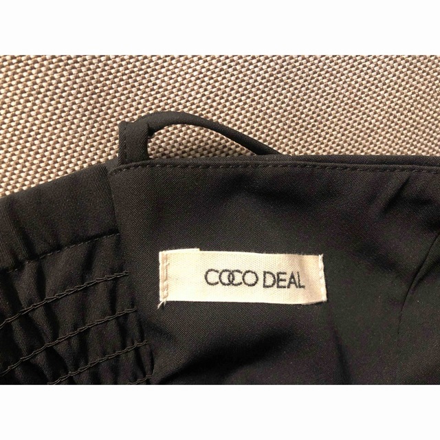 COCO DEAL(ココディール)のcocodeal タイトマーメイドキャミワンピース　黒　サイズ1 レディースのワンピース(ロングワンピース/マキシワンピース)の商品写真