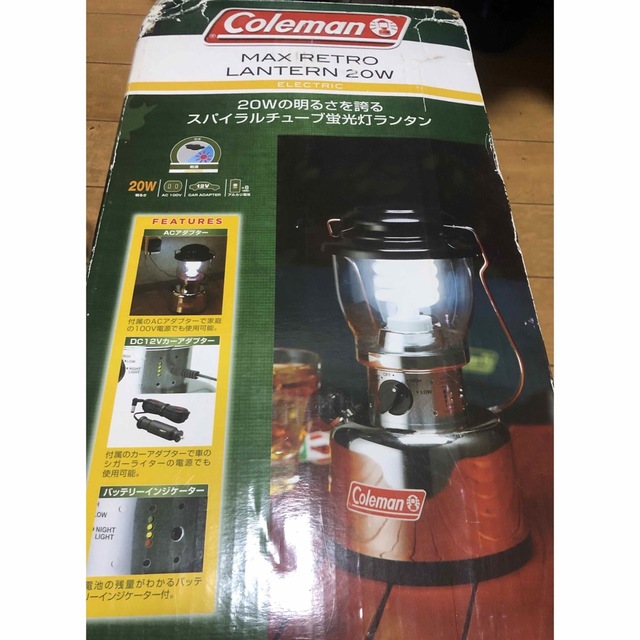 Coleman(コールマン)のColeman【レトロランタン本体】美品 保管品 スポーツ/アウトドアのアウトドア(ライト/ランタン)の商品写真