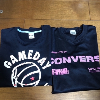 コンバース(CONVERSE)のバスケ　Tシャツ　3枚セット　コンバース  Lサイズ(バスケットボール)