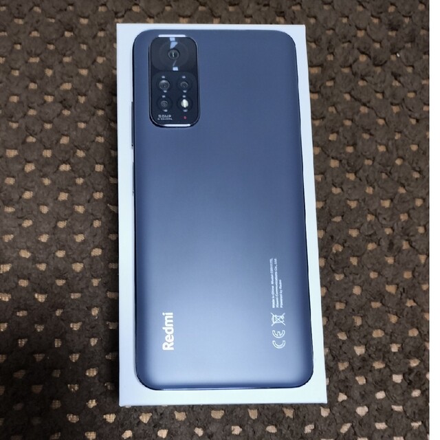 Redmi Note 11　グラファイトグレー　中古 スマホ/家電/カメラのスマートフォン/携帯電話(スマートフォン本体)の商品写真
