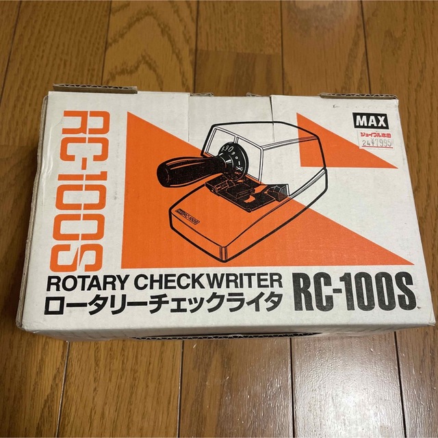 MAX ロータリーチェックライタRC-100S