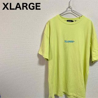 エクストララージ(XLARGE)のエクストララージ Tシャツ メンズ センターロゴ 刺繍ロゴ ビッグシルエット(Tシャツ/カットソー(半袖/袖なし))