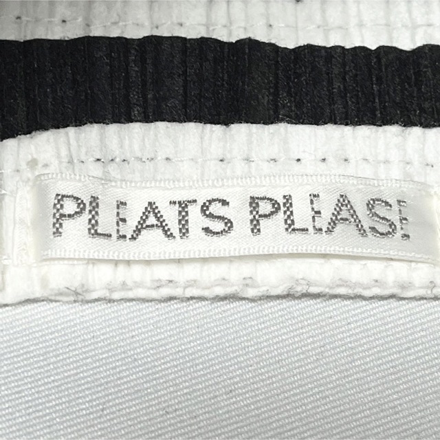 PLEATS PLEASE ISSEY MIYAKE(プリーツプリーズイッセイミヤケ)の【美品】名作PLEATS PLEASEプリーツプリーズ スパイラルボーダーエナン メンズの帽子(ハット)の商品写真