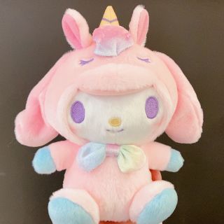 サンリオ(サンリオ)のマイメロディ　カラフルユニコーン　ぬいぐるみ(キャラクターグッズ)