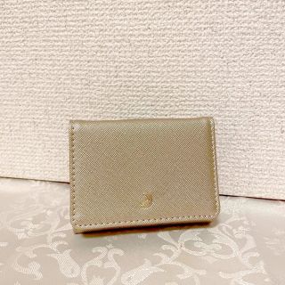 アフタヌーンティー(AfternoonTea)のアフタヌーンティー ミニ財布  三つ折財布 ゴールド 月(財布)