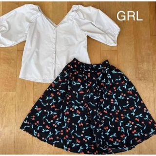 グレイル(GRL)のトップス　スカート　まとめ売り(シャツ/ブラウス(長袖/七分))