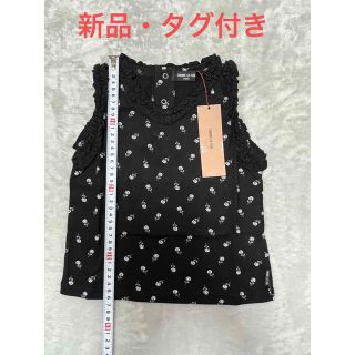 コムサイズム(COMME CA ISM)のノースリーブTシャツ 100cm コムサイズム 花柄(Tシャツ/カットソー)