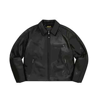 シュプリーム(Supreme)のSchott Leather Racer Jacket "Black"(レザージャケット)