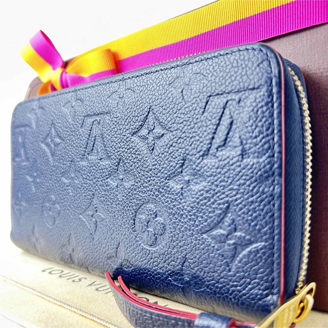 LOUIS VUITTON - 【極美品】【極希少】ルイヴィトン☆長財布☆紺色