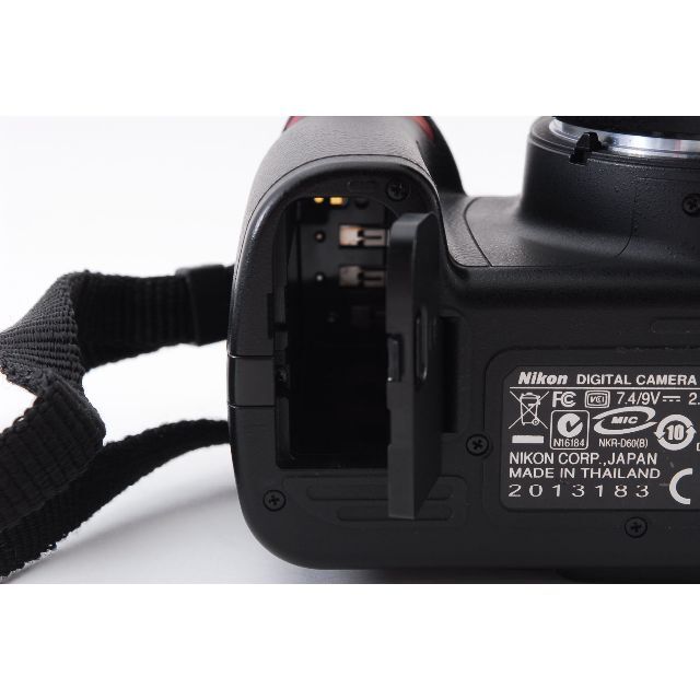 極美品】Nikon D60 一眼レフ レンズキット ニコン 高画質 定番
