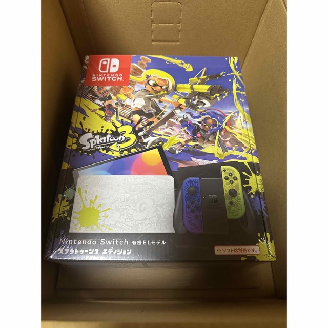 【新品】 Nintendo Switch 有機ELモデル スプラトゥーン3