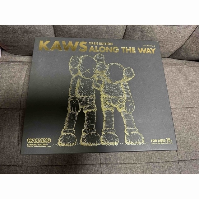 KAWS ALONG THE WAY BLACKblack