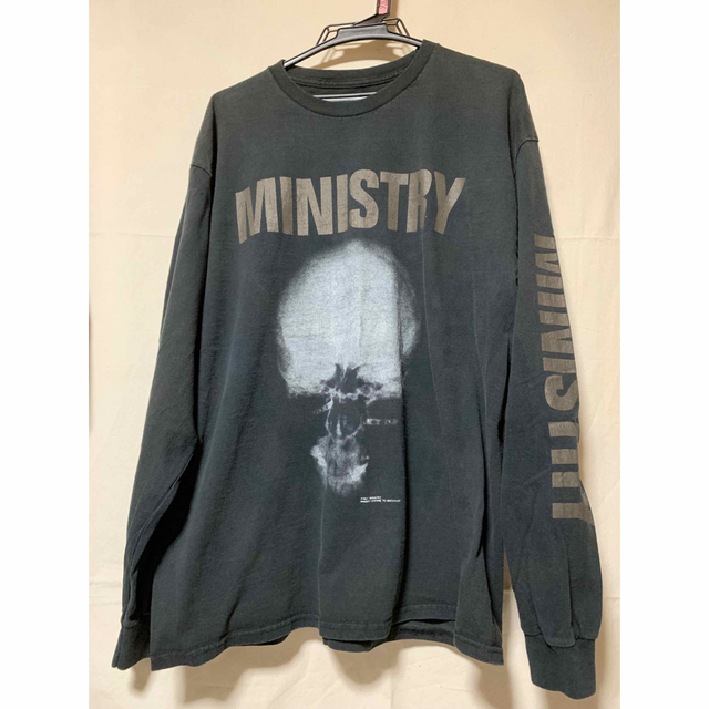 MINISTRY ミニストリー 90' XL バンドロンTシャツ　黒