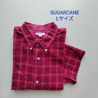 シュガーケーン(Sugar Cane)のSUGARCANE★チェックボタンダウンシャツ★SC30191★USED(シャツ)