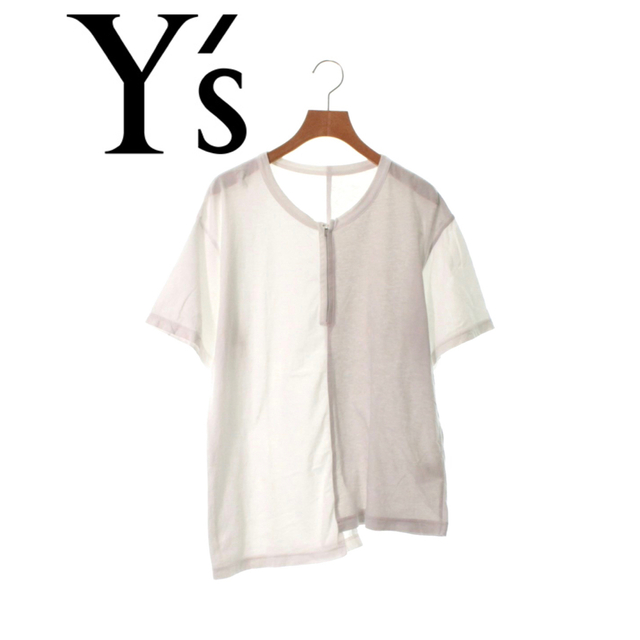 ●●●最終価格●●●【Y's】デザインティーシャツ サイズ２【ワイズ】