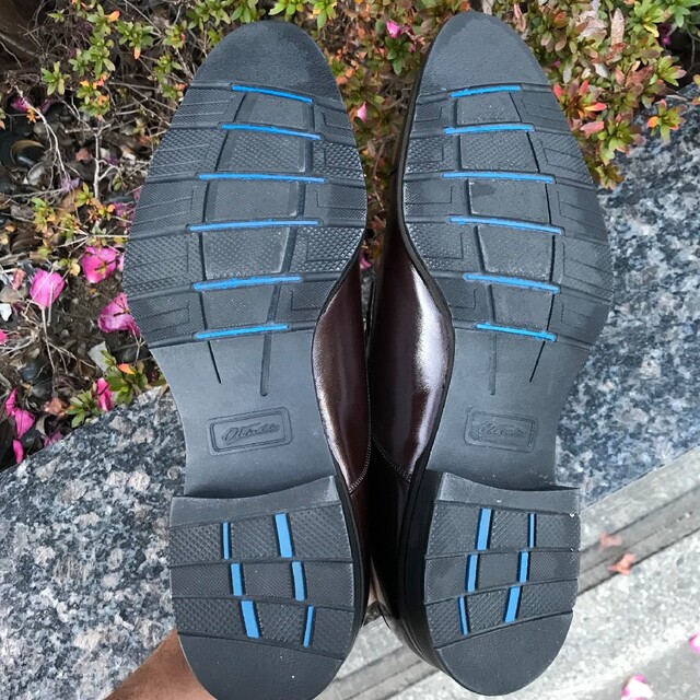 【新古品】大塚製靴 OT-1000 内羽根ストレートチップ 定価約3.5万円 メンズの靴/シューズ(ドレス/ビジネス)の商品写真