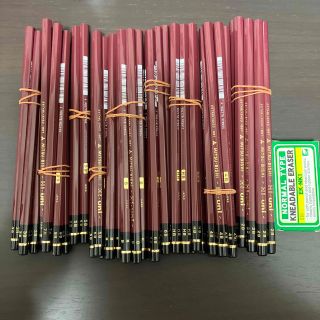 ミツビシ(三菱)のデッサン用鉛筆　ハイユニ　まとめセット(デッサン用消しゴム付き)(鉛筆)