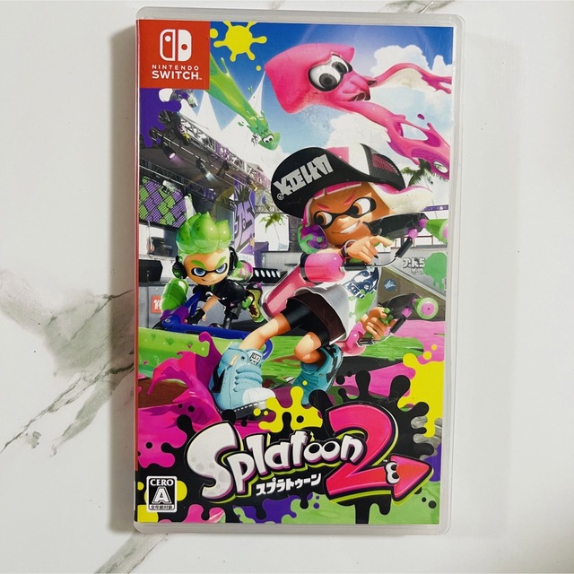 Switch スイッチ　ソフト スプラトゥーン2 エンタメ/ホビーのゲームソフト/ゲーム機本体(家庭用ゲームソフト)の商品写真