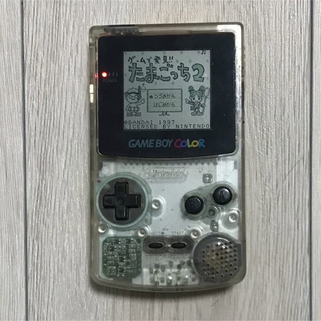 ゲームボーイ - 【ジャンク品】ゲームボーイカラー本体 クリアの通販