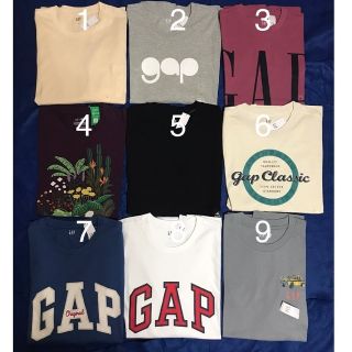 ギャップ(GAP)の【新品未使用タグ付き正規品 10枚セット】GAP　Tシャツ(Tシャツ/カットソー(半袖/袖なし))