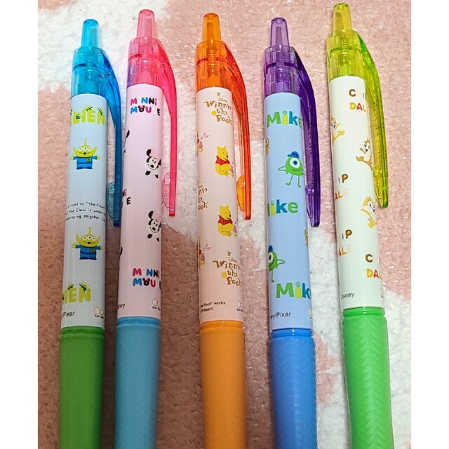 ディズニー チップ&デール 筆記具 7点セット-