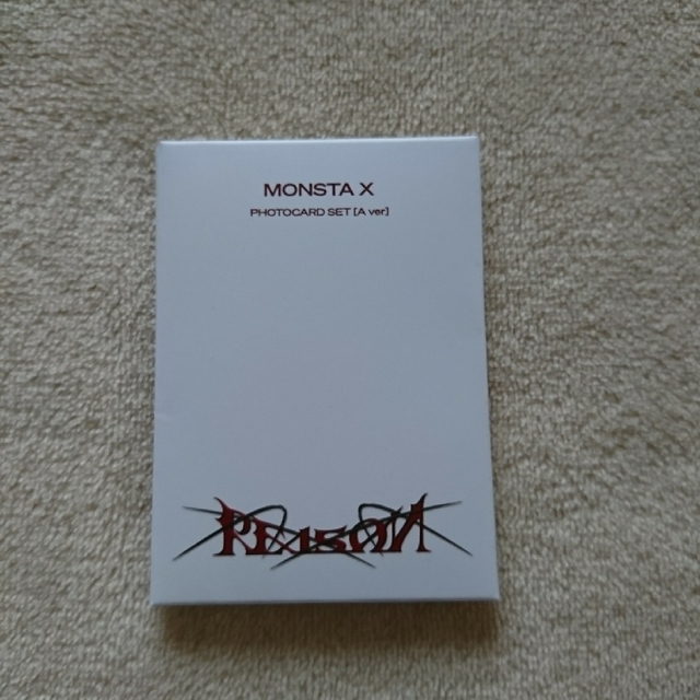 monsta x(モンスタエックス)のMONSTA X POP-UP STORE REASON PHOTOCARD エンタメ/ホビーのCD(K-POP/アジア)の商品写真