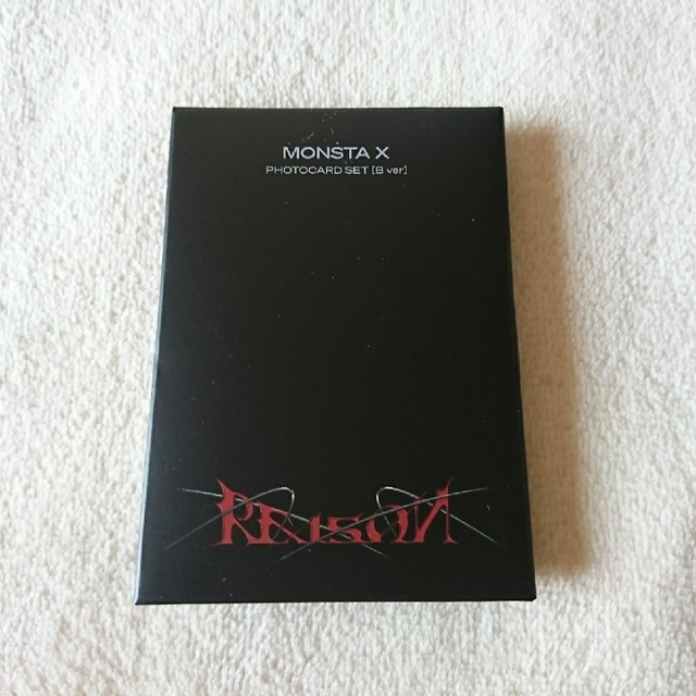 monsta x(モンスタエックス)のMONSTA X POP-UP STORE REASON PHOTOCARD エンタメ/ホビーのCD(K-POP/アジア)の商品写真