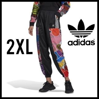 アディダス(adidas)の【リッチ・ムニシコラボ】adidas★ジャージパンツ★トラックパンツ★黒★2XL(カジュアルパンツ)