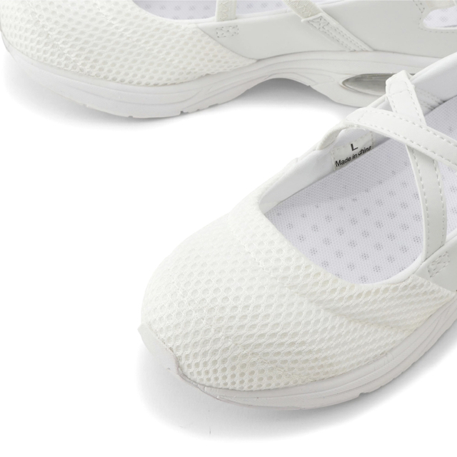 パルフェ　クロスベルトエアソールナースシューズ　Ｌサイズ レディースの靴/シューズ(スニーカー)の商品写真