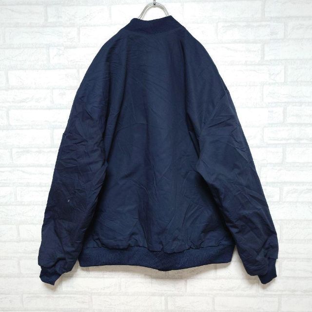 USA古着》Cintas 企業刺繍 ワークジャケット ブルゾン ビッグサイズの