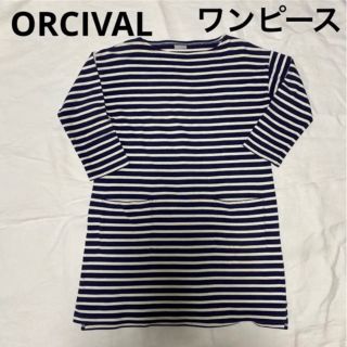 オーシバル(ORCIVAL)のORCIVAL  オーシバル　ワンピース　ボーダー(ひざ丈ワンピース)