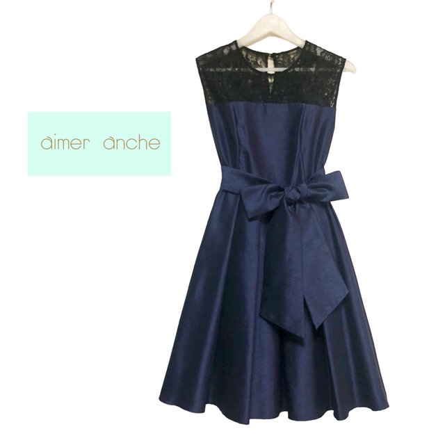 AIMER - aimer anche パーティドレスの通販 by しろひげ's shop AIMER - aimer anche パーティドレスの通販 by しろひげ's shop