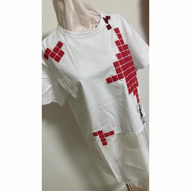 ALBEROBELLO(アルベロベロ)の‼️専用‼️アルベロベロ　半袖ロングTシャツ　新品未使用 レディースのトップス(Tシャツ(半袖/袖なし))の商品写真